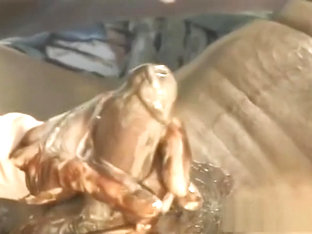 Horny Girl Jerking Off A Hard Dick