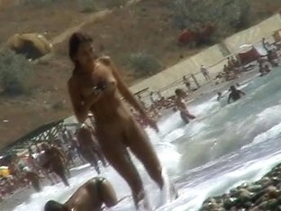 Voyeur Video Of Nude Girls Having Fun On A Nudist Beach