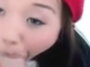 Miniature oriental engulfing a biggest ding-dong