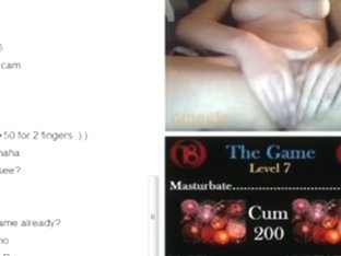 Cute Brunette Girl Plays A Sex Game On Omegle