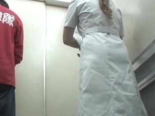Voyeur Sharking Scenes With Sexy Nurse Panty Uncovered