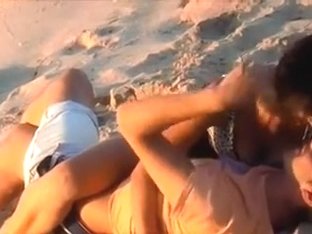 Amazing Video With Me And My Lover Banging On A Beach