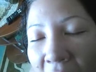 My amateur brunette porn vid with me sucking dong