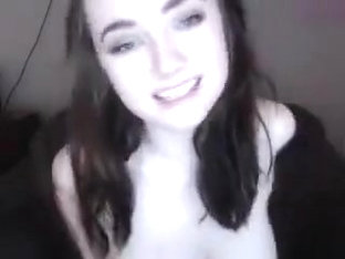 GreySkyes playing with a vibrator