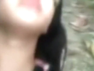 Malay girl outdoor sex