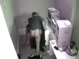 Security Man  Filmed By One Of Those Cameras!