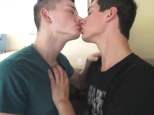 Latin twink Nicholas Romero takes hung 8teenBoy newcomer Spencer Locke bareback