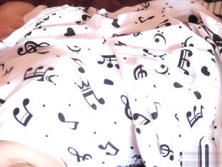 Sexy brunette Aeryn Vibrating Her Hairy Snatch