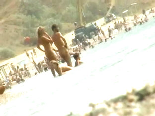 Sexy Naked People In A Beach Spy Voyeur Video