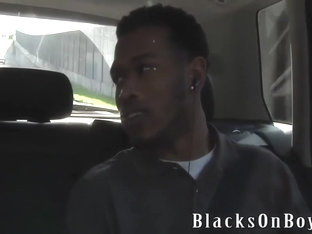 Sean dean works on his first coalblack dick