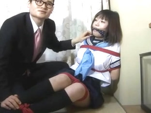 Japanese Schoolgirl Tied Up And Gagged Part 1