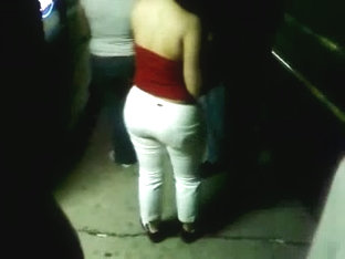 PAWG outside the club