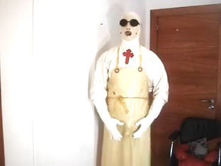 Rubber doktor outfit