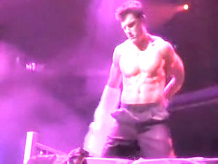 Fabulous male in best public sex, hunks gay sex video