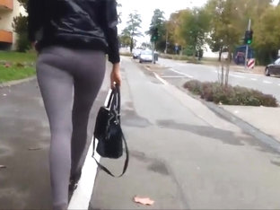 Nice German Ass In Leggins