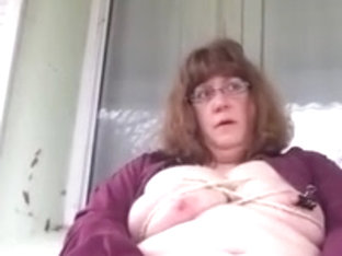 Playing on the front porch