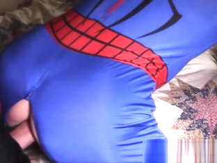 Drowning In Web - A Gay Xxx Deadpool Spider-man Parody