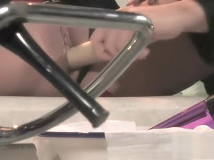 Two lesbian hotties have fun with toys