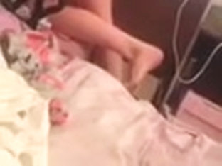 Blonde Russian Girl Topless Dancing