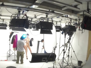 Backstage Of Russian Model