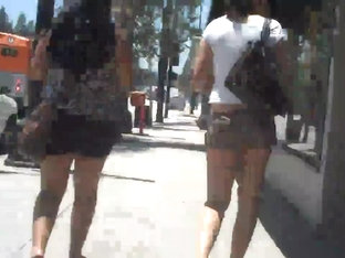 Ass & butt not in jeans but in short shorts