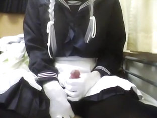 sakuya cosplay masturbation 03 / crossdresser