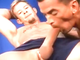 big tattooed dick gapes gay mans ass