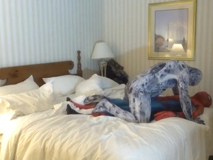 spiderman is taken advantage of by his enemy, arachnophobia