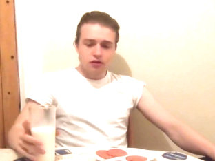 Blow up doll, some milk, and some salami