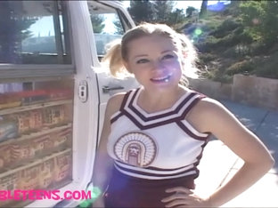 Ice Cream Truck Teen Schoolgirl