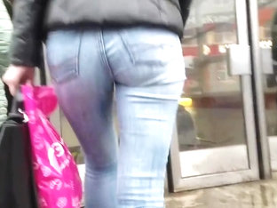 Ass In Blue Jeans