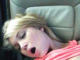 Cute Dakota Skye Gives Head And Drilled In The Backseat