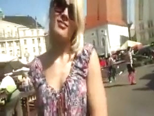 Amateur Blondie Czech Girl Pounded In Public Market