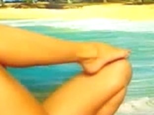 Pretty brunette with hot body