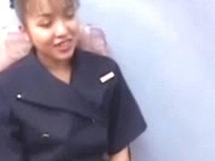 Japanese cabin attendants service