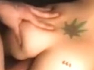 Slender Non-professional Tattooed Takes Anal And Facial.