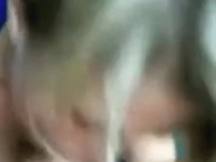 Blonde Busty Wench Stroking And Sucking My Dong