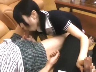 Exotic Japanese chick Chika Arimura in Incredible Amateur, Blowjob JAV scene