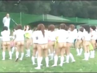 Japanese Girls Bottomless In School