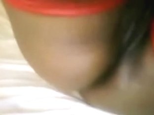 Cute Ebony Slut Plays On A Webcam