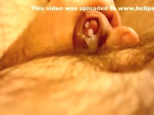 Close-up Jerking With Cumming At End