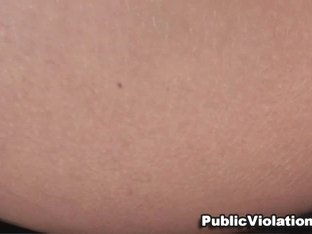 Hot Busty Sweetheart Parking lot Oral Job Job