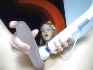 Crazy Webcam Video With Blonde Scenes