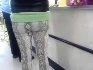 nice tiny booty in leggins shopping