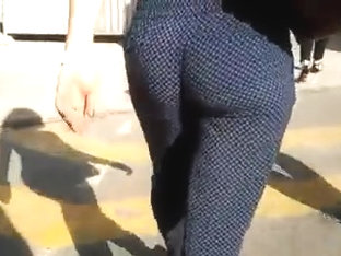 French jiggle booty in dress pants