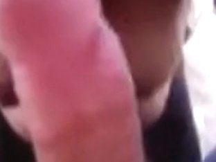 that babe blows him takes of her shirt and gives him a boobjob