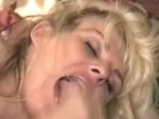 Golden-haired Mother I'd Like To Fuck With Hirsute Vagina Blows And Drilled Hard