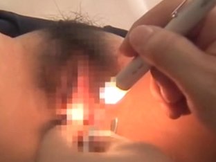 Japanese Teen Got Her Twat Toyed At Gyno.s Office