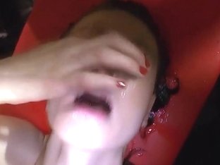 ### gargling ho spermed