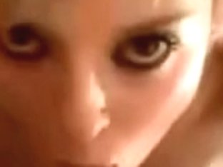 fascinating blondy blowing in advance of taking schlong